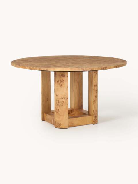 Round Wooden Dining Table Edward, in various sizes - image 1