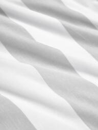 Striped Reversible Cotton Duvet Cover Lorena - thumbnail 4