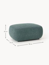 Bouclé Ottoman Sofia - thumbnail 8