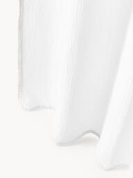 Muslin Sheer Rod Pocket Curtains Malvina, Set of 2, W 130 cm - thumbnail 4