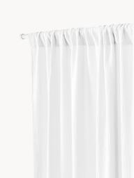 Muslin Sheer Rod Pocket Curtains Malvina, Set of 2, W 130 cm - thumbnail 3