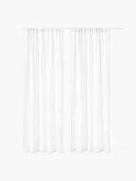 Muslin Sheer Rod Pocket Curtains Malvina, Set of 2, W 130 cm - thumbnail 2