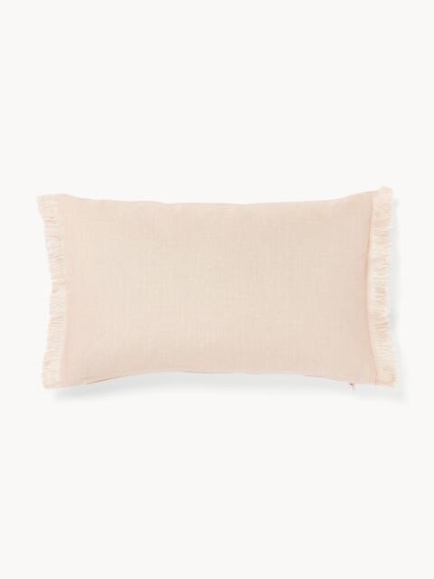 Linen Cushion Cover Luana with Fringes - image 1