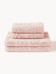 High-Low Towel Set Leaf, in various set sizes - thumbnail 2