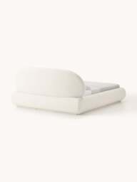 Upholstered Teddy Bed Alba with Storage - thumbnail 2