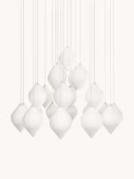 Mouth-Blown Dimmable Pendant Light Flare - thumbnail 4