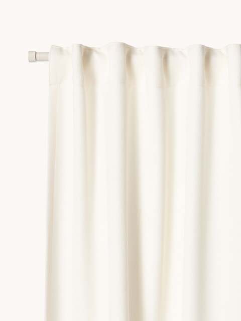 Opaque Multi-Band Curtains Joan, Set of 2, W 140 cm - image 1