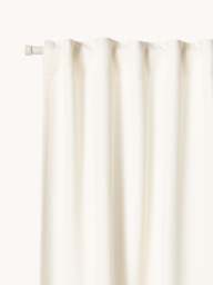 Opaque Multi-Band Curtains Joan, Set of 2, W 140 cm