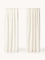 Opaque Multi-Band Curtains Joan, Set of 2, W 140 cm - thumbnail 2