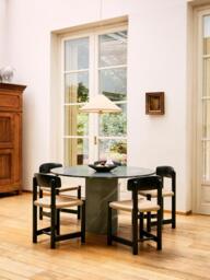 Handmade Pine Wood Dining Chair Daumiller - thumbnail 7