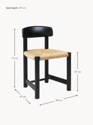 Handmade Pine Wood Dining Chair Daumiller - thumbnail 8