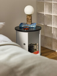 Bedside Table Svea with Sliding Door - thumbnail 7