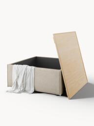 Linen Blend Ottoman Lennon with Storage - thumbnail 7