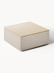 Linen Blend Ottoman Lennon with Storage - thumbnail 3