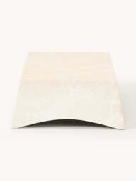 In- & Outdoor Coffee Table Mohi with Travertine Effect, W 100 cm - thumbnail 3