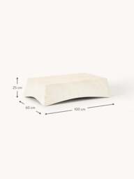 In- & Outdoor Coffee Table Mohi with Travertine Effect, W 100 cm - thumbnail 6