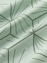 Reversible Cotton Duvet Cover Ilda, with Geometric Print - thumbnail 5