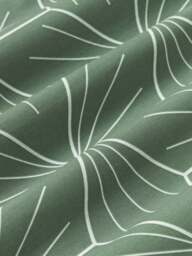 Reversible Cotton Duvet Cover Ilda, with Geometric Print - thumbnail 4