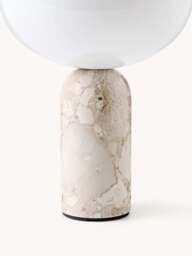 Small Portable Marble LED Table Lamp Kizu, Dimmable - thumbnail 4