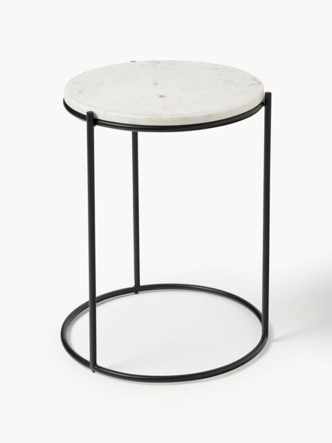 Round Marble Side Table Ella - image 1