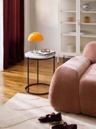 Round Marble Side Table Ella - thumbnail 8