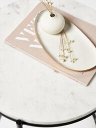 Round Marble Side Table Ella - thumbnail 3