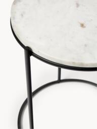 Round Marble Side Table Ella - thumbnail 6