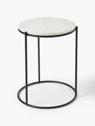 Round Marble Side Table Ella - thumbnail 1