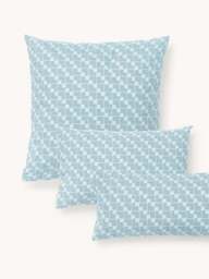Geometric Print Cotton Percale Pillowcase Inki
