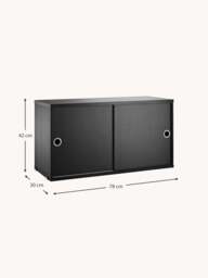 Cabinet String System with Sliding Doors, W 78 x D 30 cm - thumbnail 4