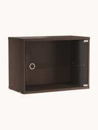 Display Cabinet String System with Swing Glass Door, W 58 x D 30 cm - thumbnail 1