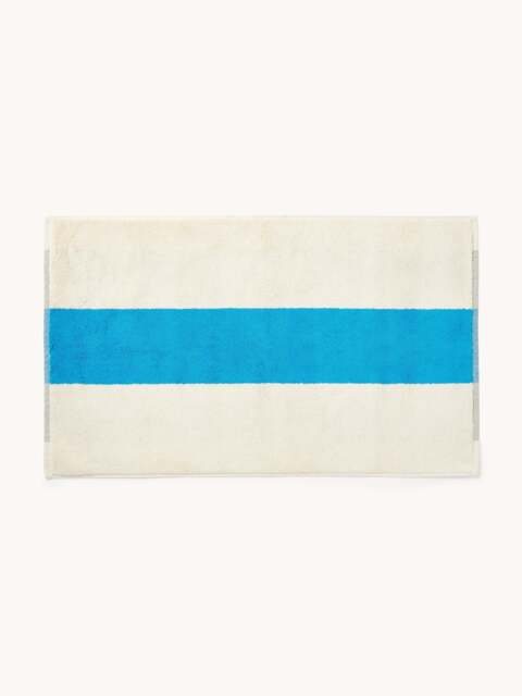 Reversible Cotton Bath Rug Combed - image 1
