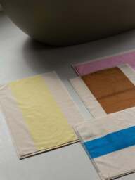 Reversible Cotton Bath Rug Combed - thumbnail 6