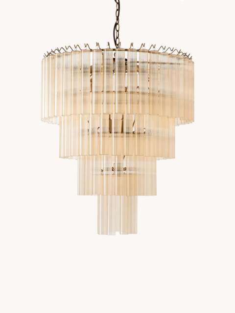 Large Glass Chandelier Janae - image 1