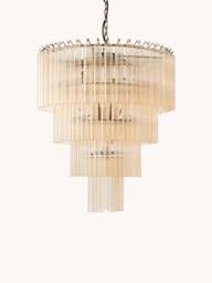 Large Glass Chandelier Janae - thumbnail 1