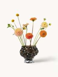 Mouth-Blown Glass Vase Canyon, H 18 cm - thumbnail 5