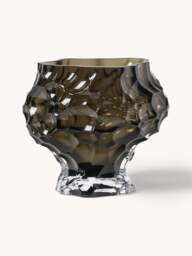 Mouth-Blown Glass Vase Canyon, H 18 cm - thumbnail 1