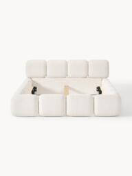 Upholstered Teddy Bouclé Bed Tayla - thumbnail 6
