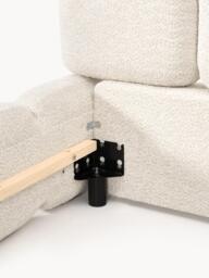 Upholstered Teddy Bouclé Bed Tayla - thumbnail 5