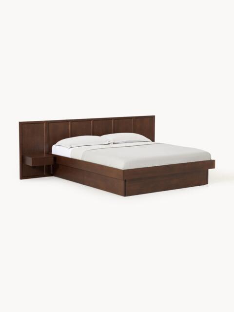Wooden Bed Nanto with Drawers Tables and Headboard - image 1