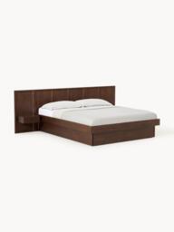 Wooden Bed Nanto with Drawers Tables and Headboard