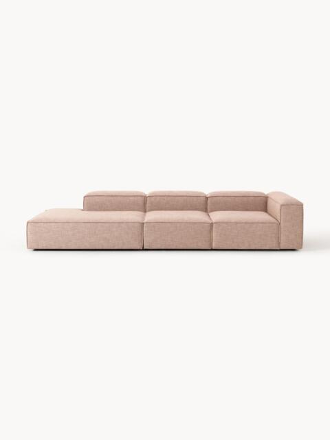 XL Linen Blend Modular Chaise Lennon
