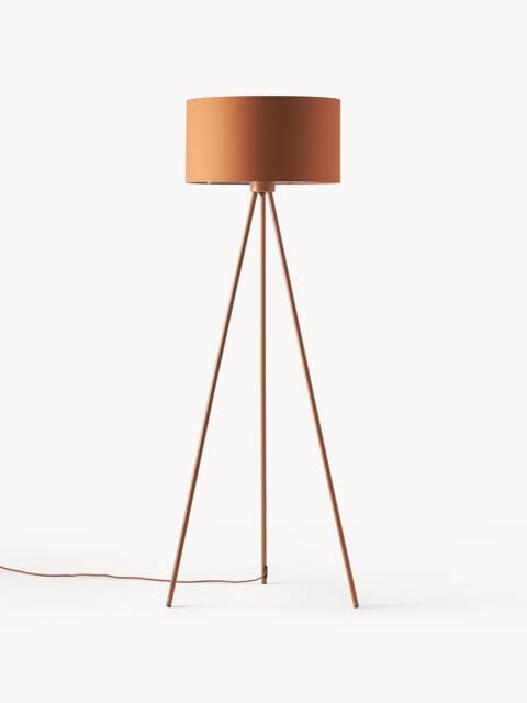 Tripod Floor Lamp Cella with Fabric Lampshade - image 1