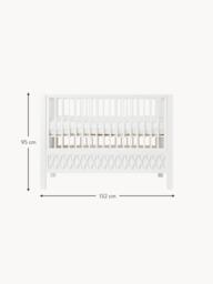 Height-Adjustable Cot Harlequin, 60 x 120 cm - thumbnail 8