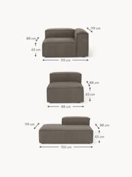 Bouclé Modular XL Chaise Lennon - thumbnail 9