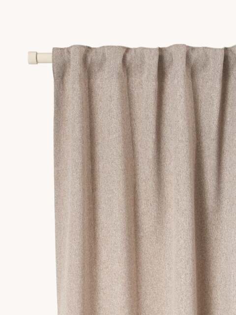 Opaque Multi-Band Curtains Joan, Set of 2, W 140 cm - image 1