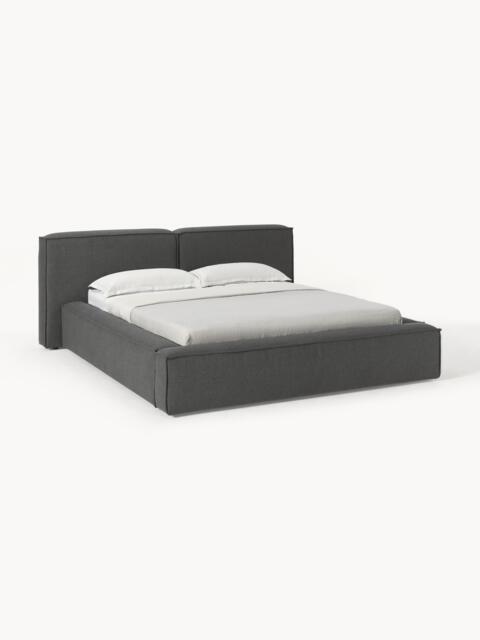 Upholstered Bed Lennon with Storage Space