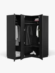 Modular Corner Wardrobe Leon, 165 cm Wide, in various sizes - thumbnail 3