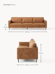 Leather Sofa Hunter (4-seater) - thumbnail 9