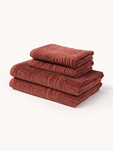 Velvet Towel Set Petra, in various set sizes - image 1